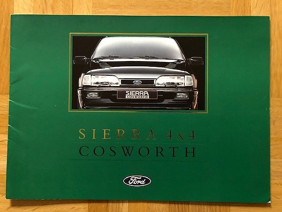 Esite Ford Sierra 4x4 Cosworth, 1991/1992