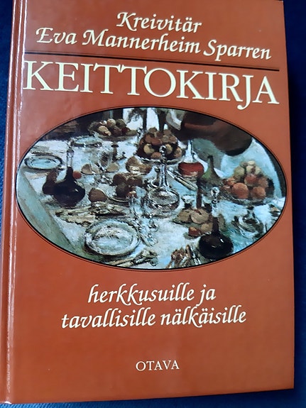 Kreivitär Eva Mannerheim Sparren keittokirja