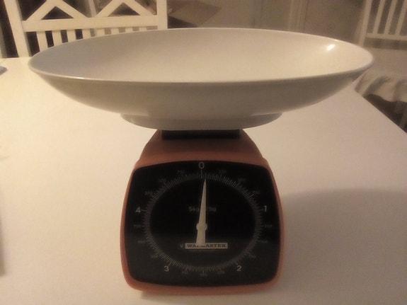 Retro vaaka, talousvaaka