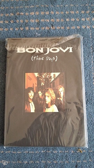 Bon Jovi These Days 2 CD + kirja (Japani, promo)
