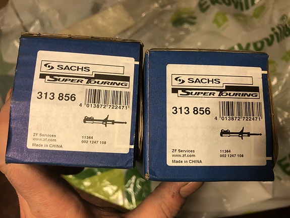 Mazda 6 GG/GY Sachs Takaiskarit 02-07