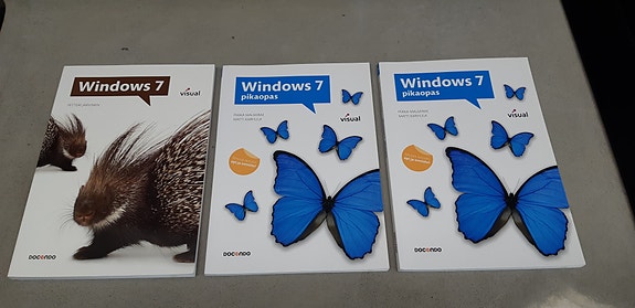 Käyttämättömiä / uusia Windows 7 kirjat Docendo
