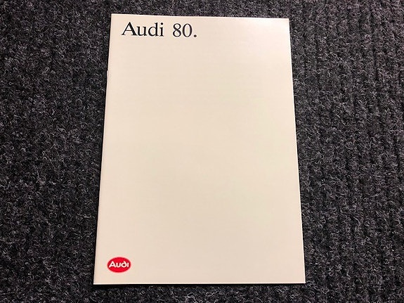 Esite Audi 80 B3 vuodelta 1991