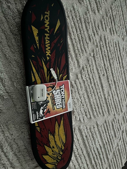 Wii peli: Tony Hawk pelilauta