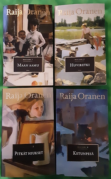 Raija Oranen, Maan aamu 1 -4 pokkarit