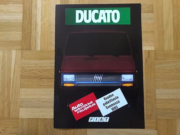 Esite Fiat Ducato 2000 & Ducato 2500 diesel 1985