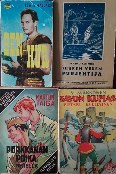 Klassikko pokkareita, Ben-Hur, Miss Armi Kuusela 1930-50-luvuilta