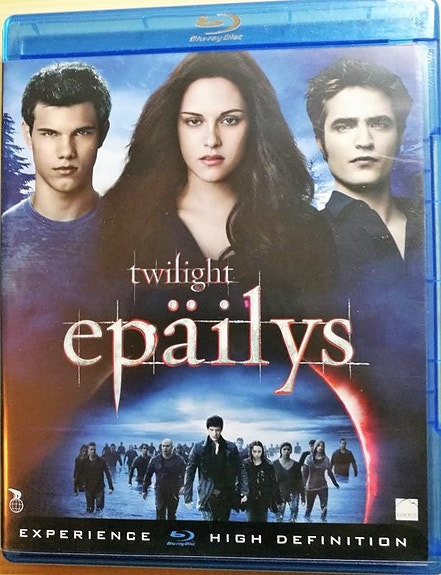 The Twilight Saga - Eclipse BlueRay-elokuva
