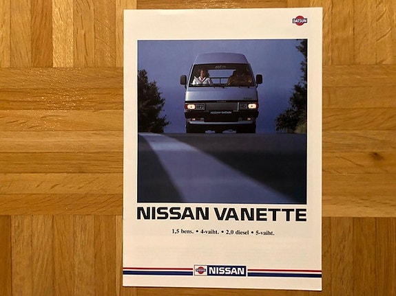 Esite Nissan Vanette 1987