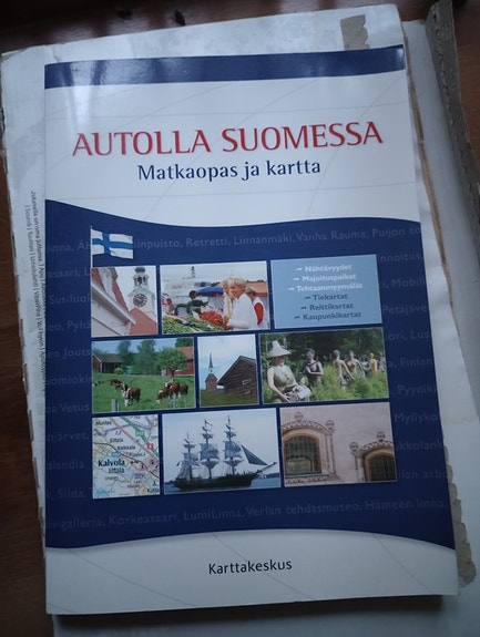 Autolla Suomessa - matkaopas ja kartta