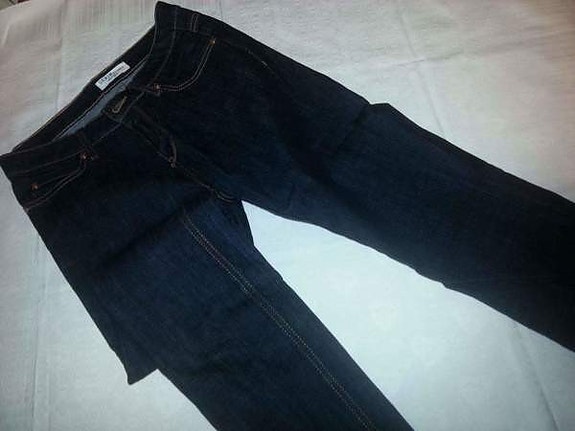 Tummansiniset skinny farkut 30/32
