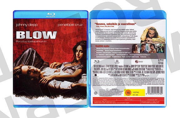 OSTETAAN BLOW Blu-ray (2001) Johnny Depp Uudenveroinen