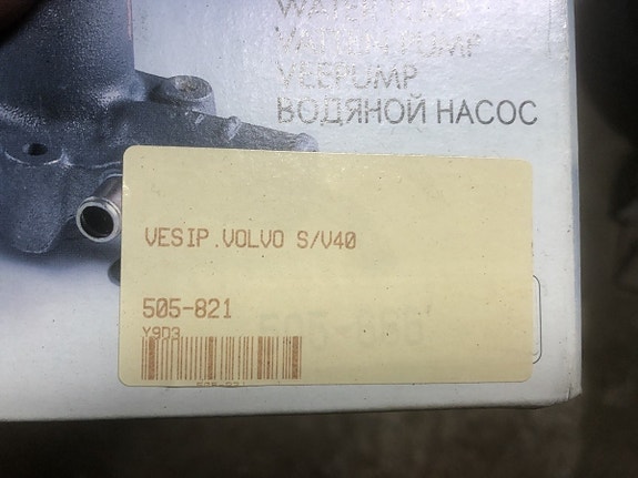 Mitsubishi/Volvo GDI Vesipumppu
