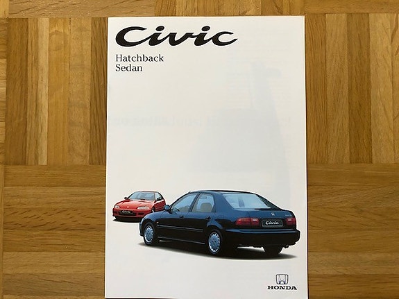 Esite Honda Civic 3-ov & 4-ov vuodelta 1992