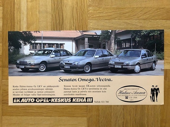 Esite Opel Vectra Omega Senator 1989