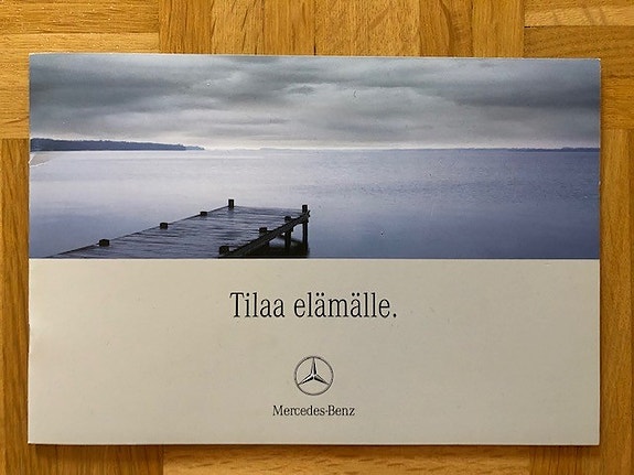 Esite Mercedes C-sarja farmari S203 vuodelta 2000