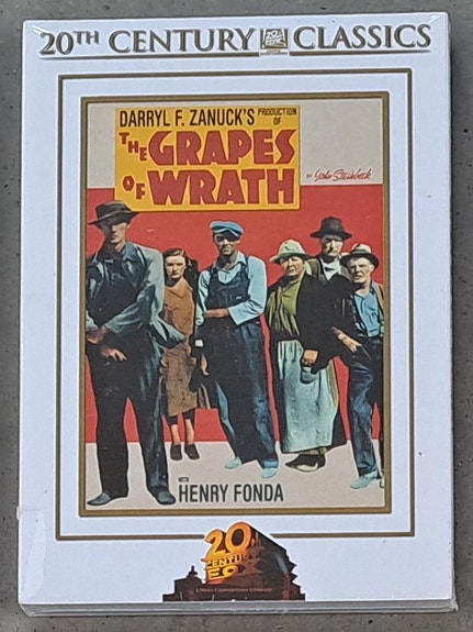 The grapes of wrath / vihan hedelmät dvd (uusi)
