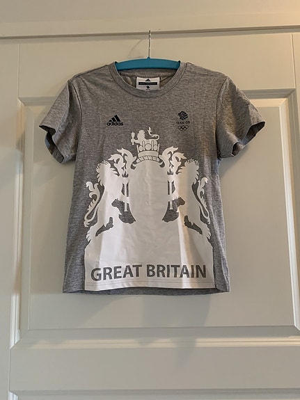 Adidas Team Great Britain T-paita, XS-kokoa