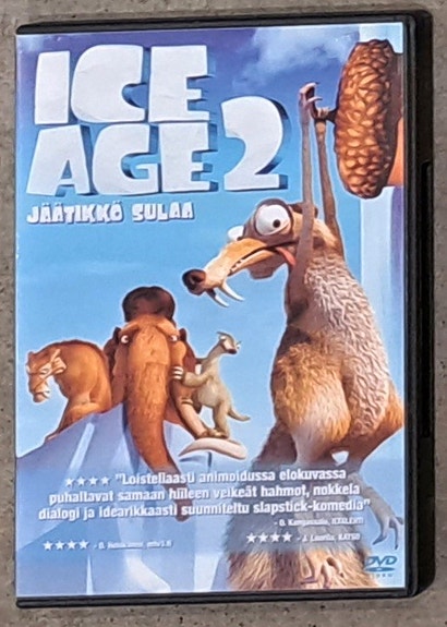 Ice age 2 jäätikkö sulaa dvd