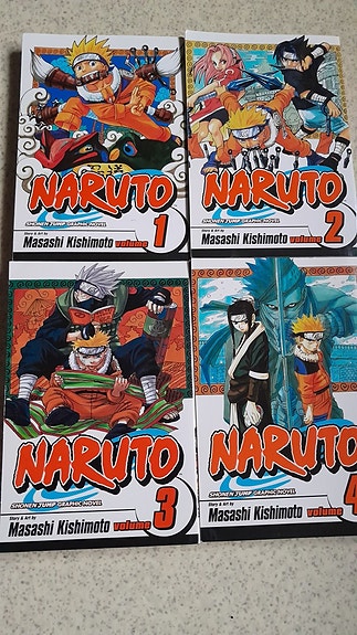 Naruto manga englanniksi/english