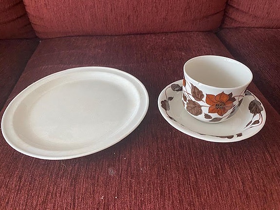 Tea for two ja vanha Arabian lautanen