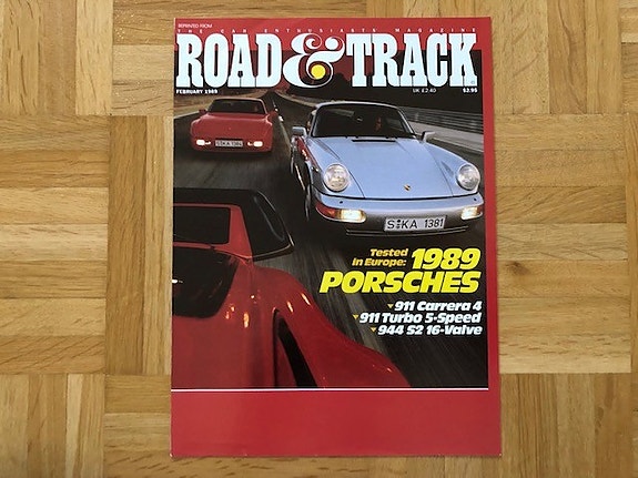 Esite Porsche 964 911 Turbo & 944 , 1989 - lehti