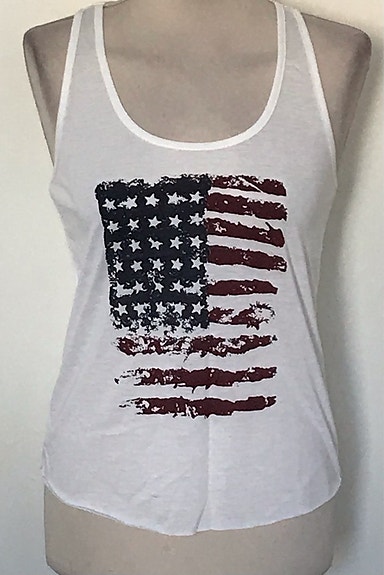Uusi USA flag lippu toppi