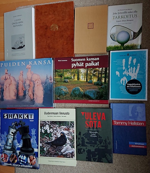 Hyväkuntoisia kirjoja