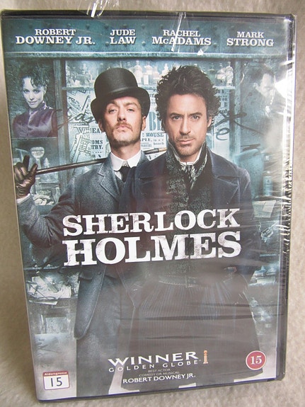 Sherlock Holmes dvd uusi