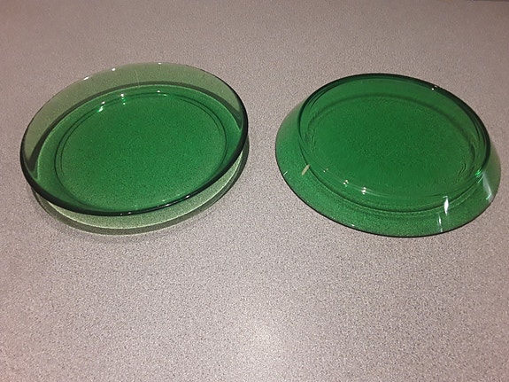 Iittala vihreät kartio lautaset