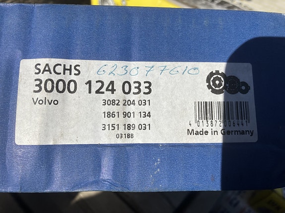 Volvo D24 Kytkinsarja Sachs 85-3/94