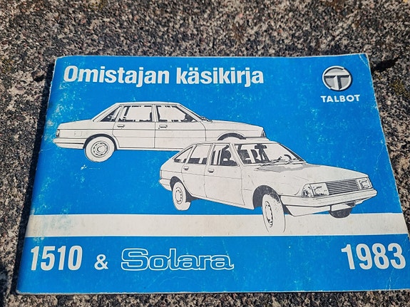 Omistajan käsikirja Talbot 1510 & Solara