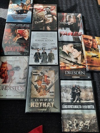 Dvd leffoja