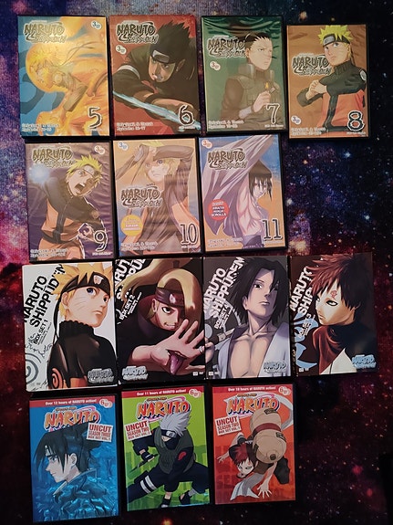 Naruto Sarjat Boxit (DVD)