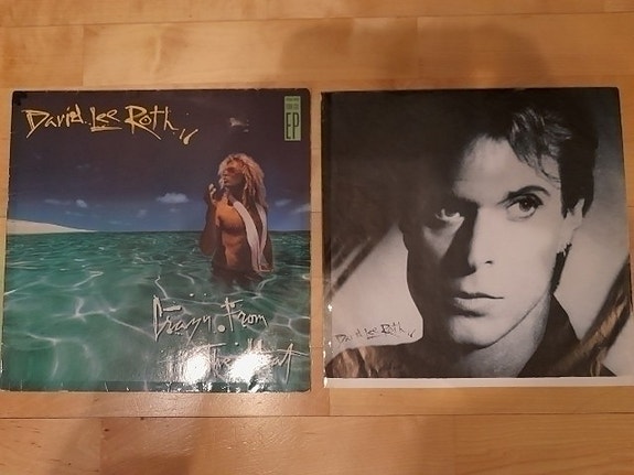 David Lee Roth ~ Crazy From the Heat ~ LP 1985 Warner Bros. Records 1-25222