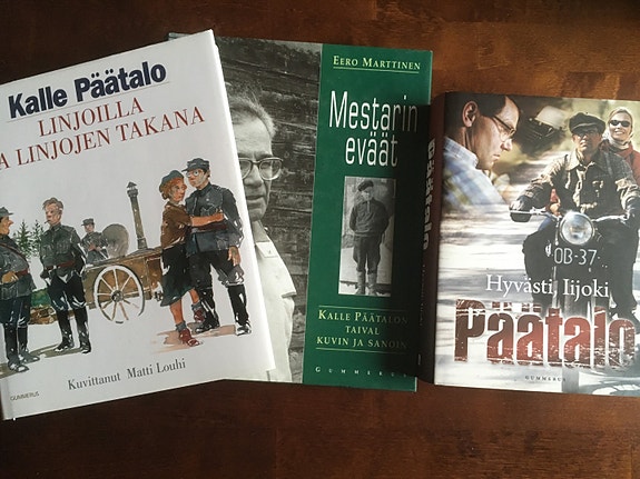 Kalle Päätalo kirjoja