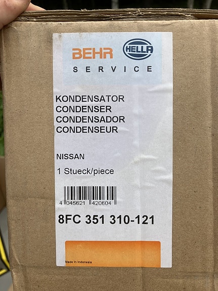 Nissan Qashqai 1.6/2.0 AC-Lauhdutin 06-14