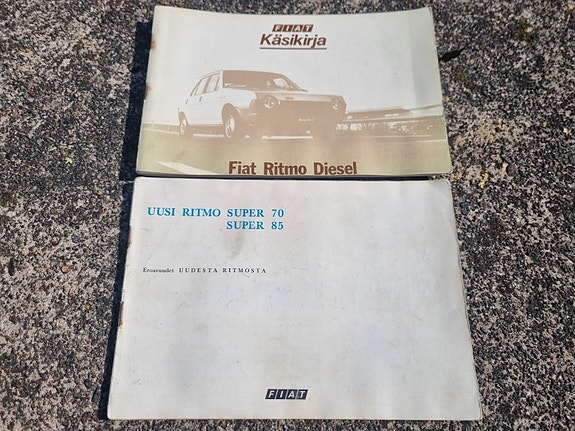 Fiat Ritmo Diesel käsikirja