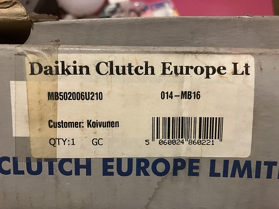 Mitsubishi Lancer/Colt/Galant Kytkinsarja 83-93