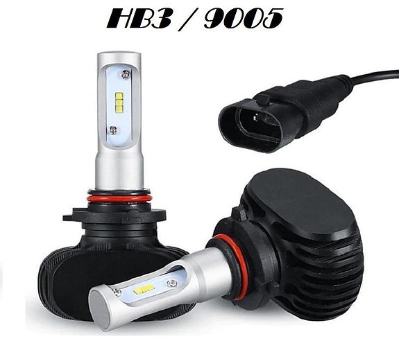 9005 LED Sumuvalot 36W 6000K CSP EI CANBUS (2kpl)
