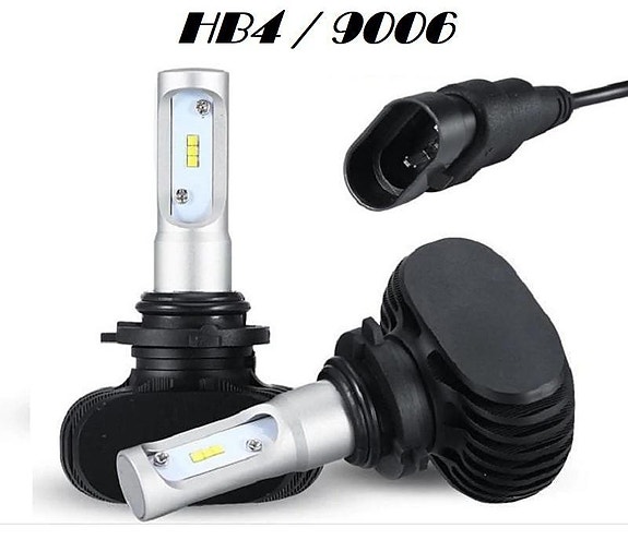 9006 LED Sumuvalot 36W 6000K CSP EI CANBUS (2kpl)