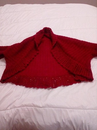 Punainen bolero s-xl