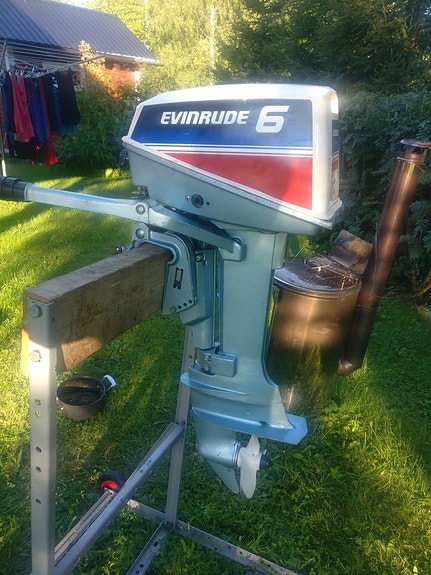 Perämoottori Evinrude/johnson 4-8 hv Osina