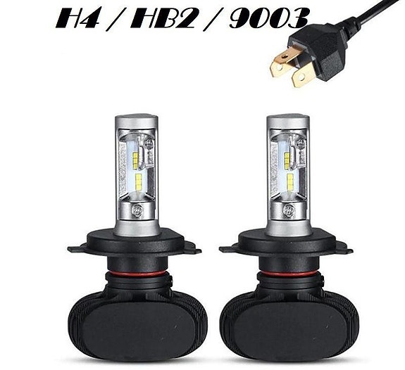 H4 LED Sumuvalot 36W 6000K CSP EI CANBUS (2kpl)