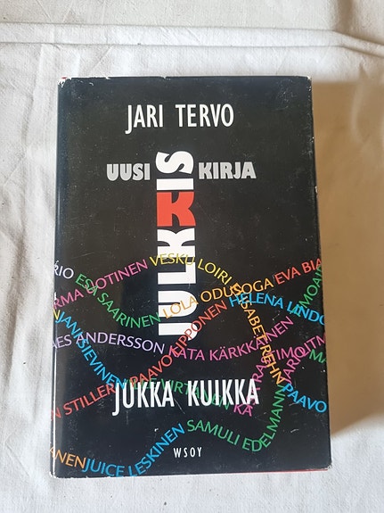Uusi julkkiskirja Jari Tervo Jukka Kuikka