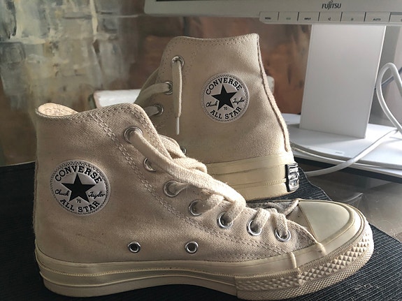 Converse luonnonvalkoiset mono 36,5