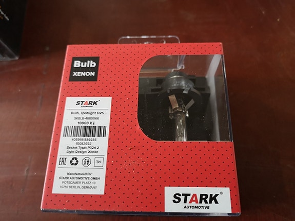 Stark d2s xenon polttimot