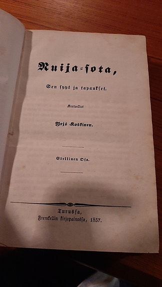 Yrjö Koskinen Nuijasota