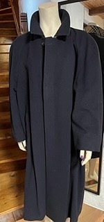 Burberry pitkä villa-cashmere päällystakki