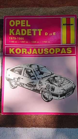 Korjausopas - Opel Kadett (D & E) 1979-1986